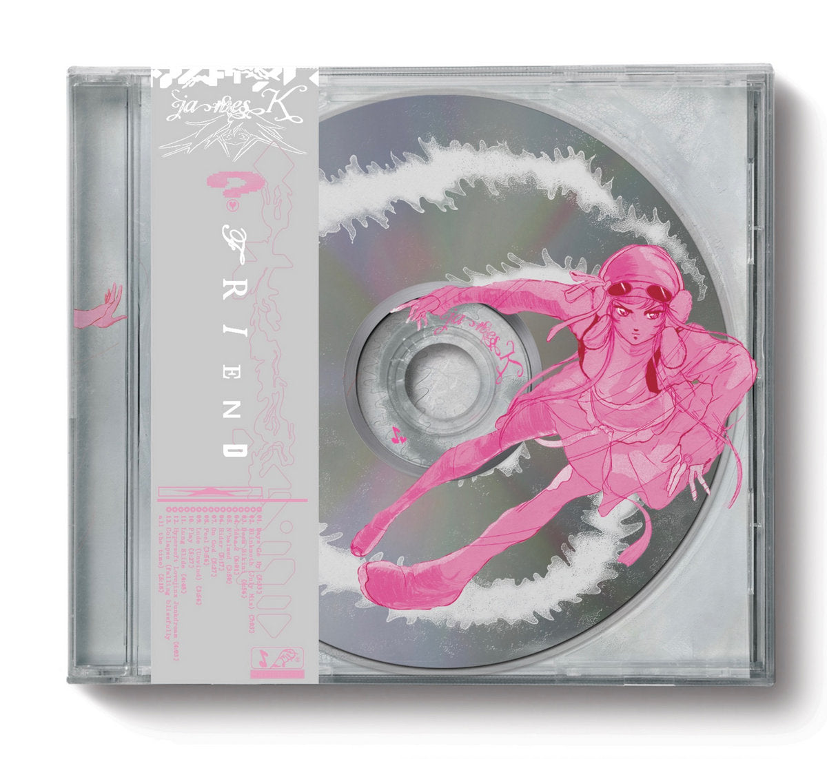 Friend CD with Grey OBI Strip + 2 Sticker Sheets