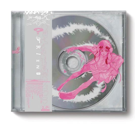 Friend CD with Grey OBI Strip + 2 Sticker Sheets