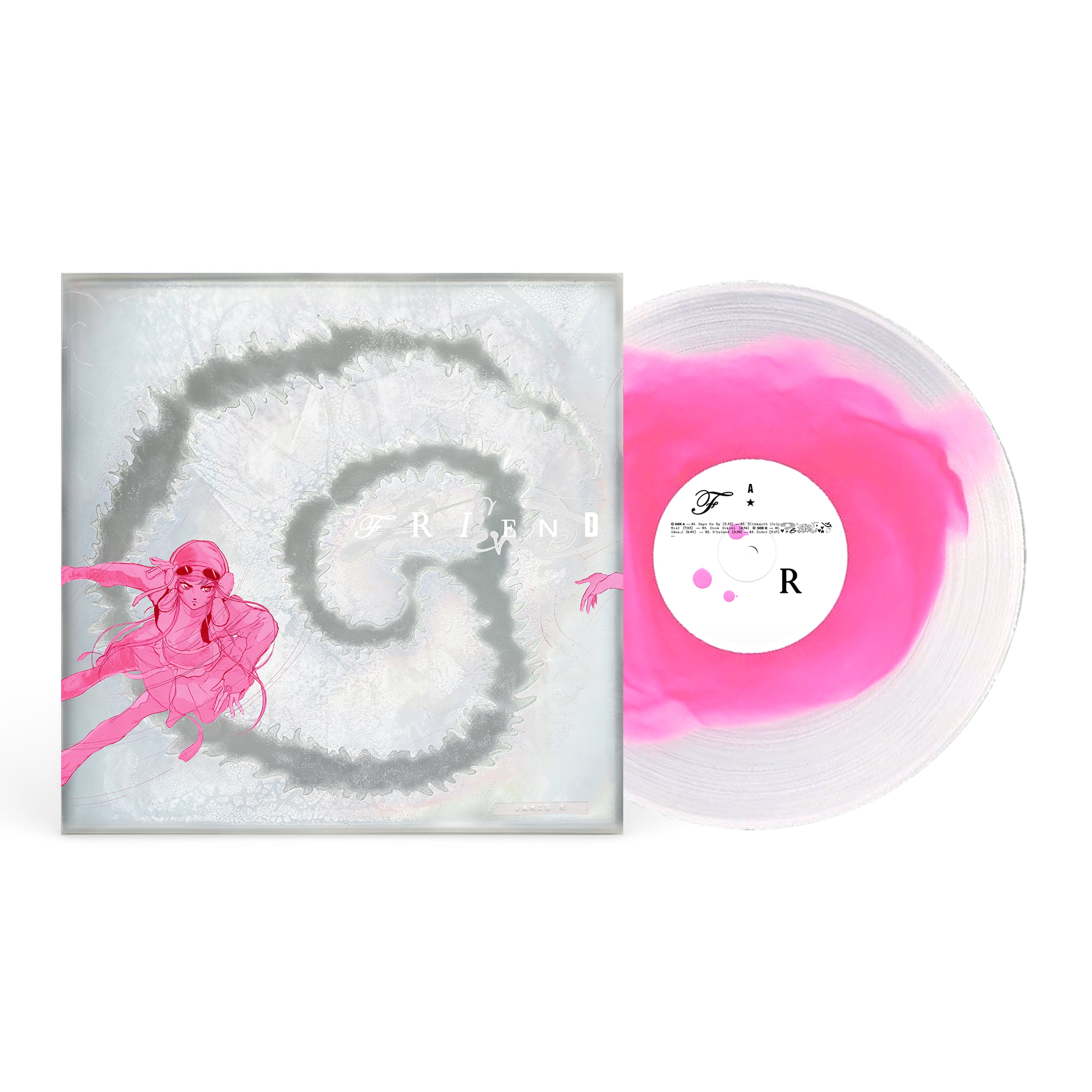 james k / friend 500LTD ピンク/クリア レコード 【公式通販】