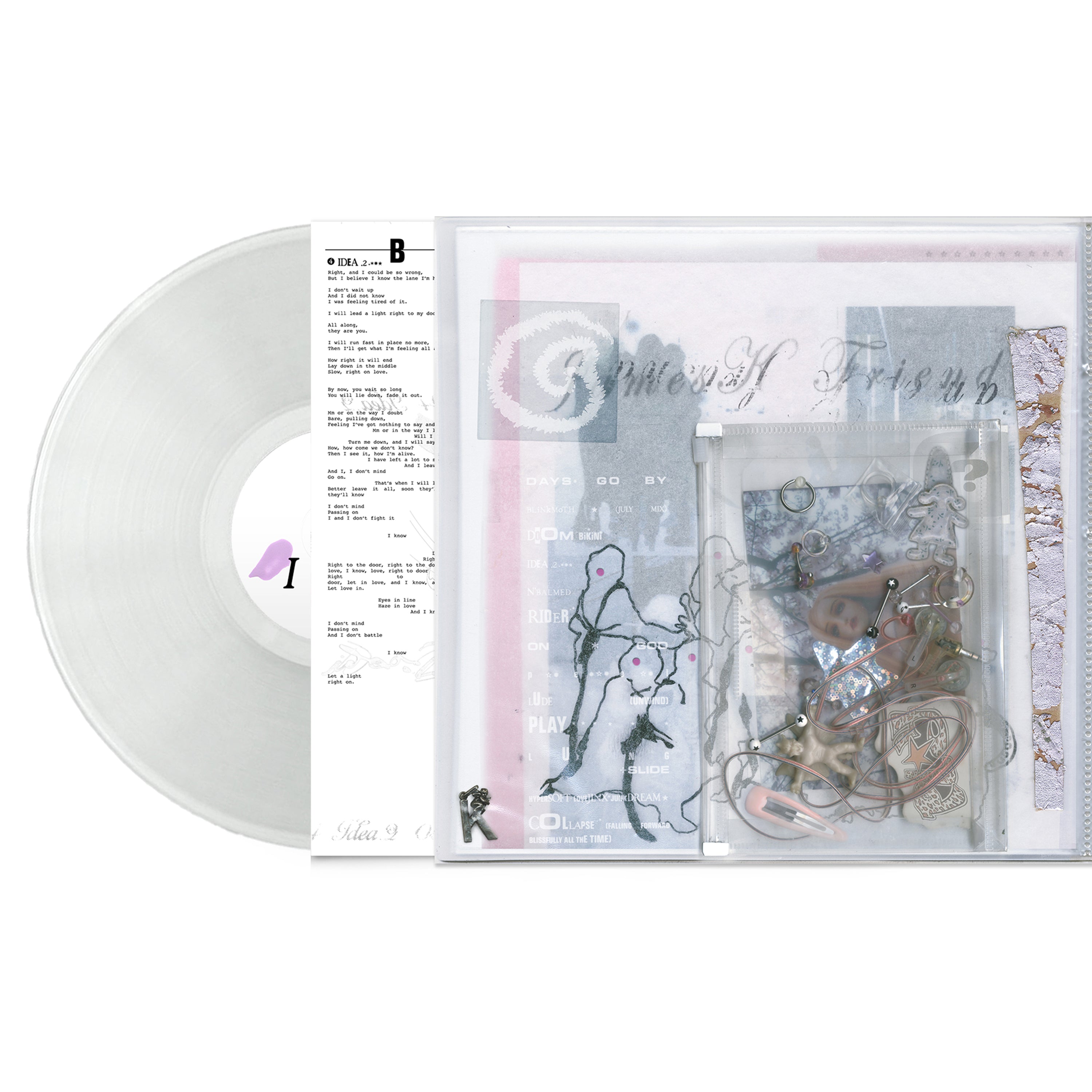 Friend Transparent Double Vinyl – james K
