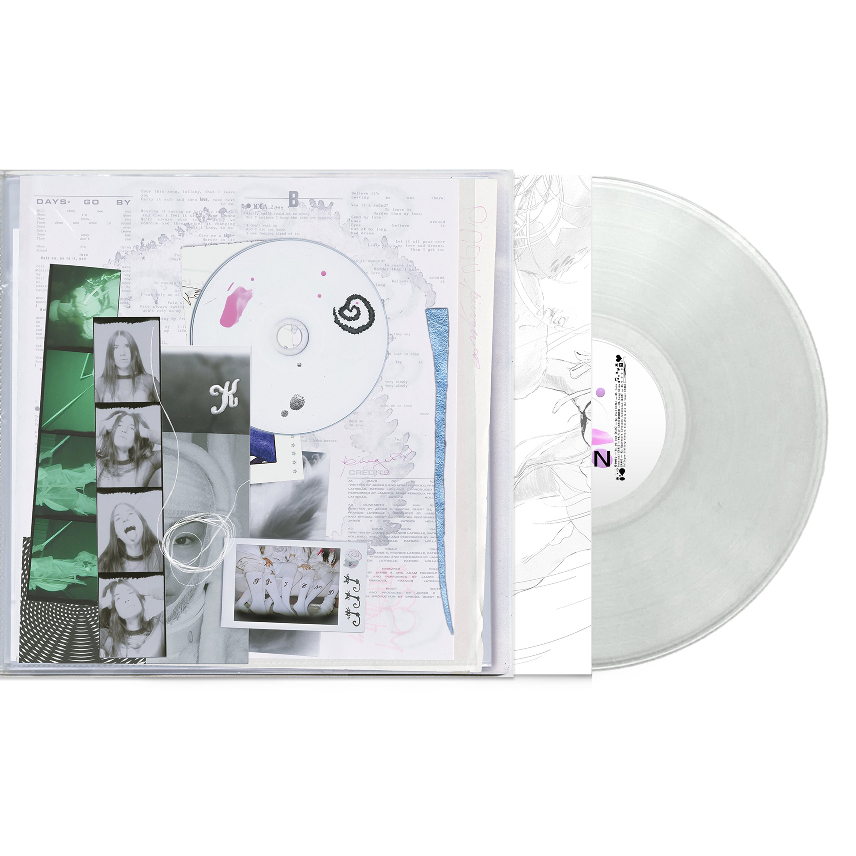 Friend Transparent Double Vinyl – james K